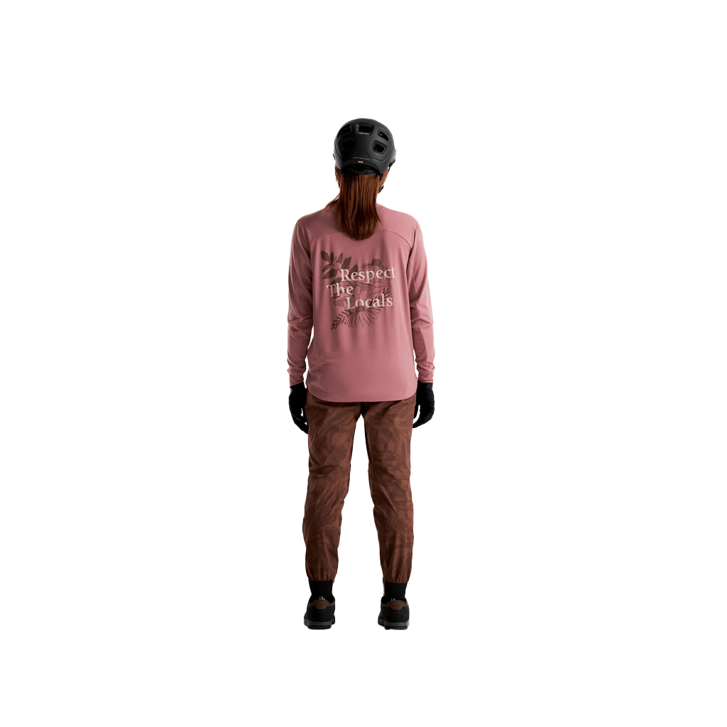 Jersey Peppermint Peak LS - Blush - Genetik Sport