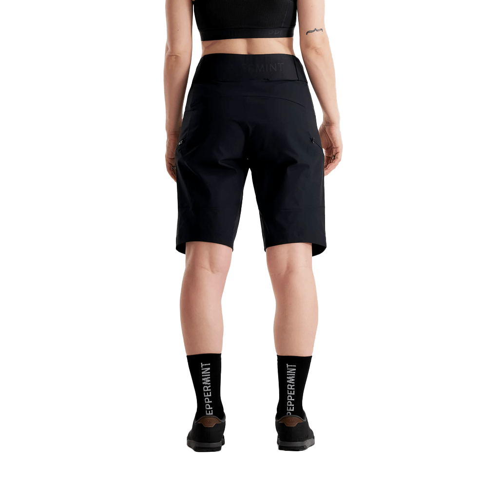 Shorts Peppermint Signature Tech - Black - Genetik Sport