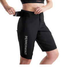 Shorts Peppermint Signature Tech - Black - Genetik Sport