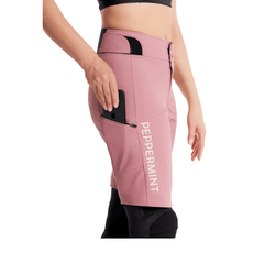 Shorts Peppermint Signature Tech - Blush - Genetik Sport