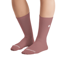 Socks Peppermint Signature Knitted - Blush - Genetik Sport