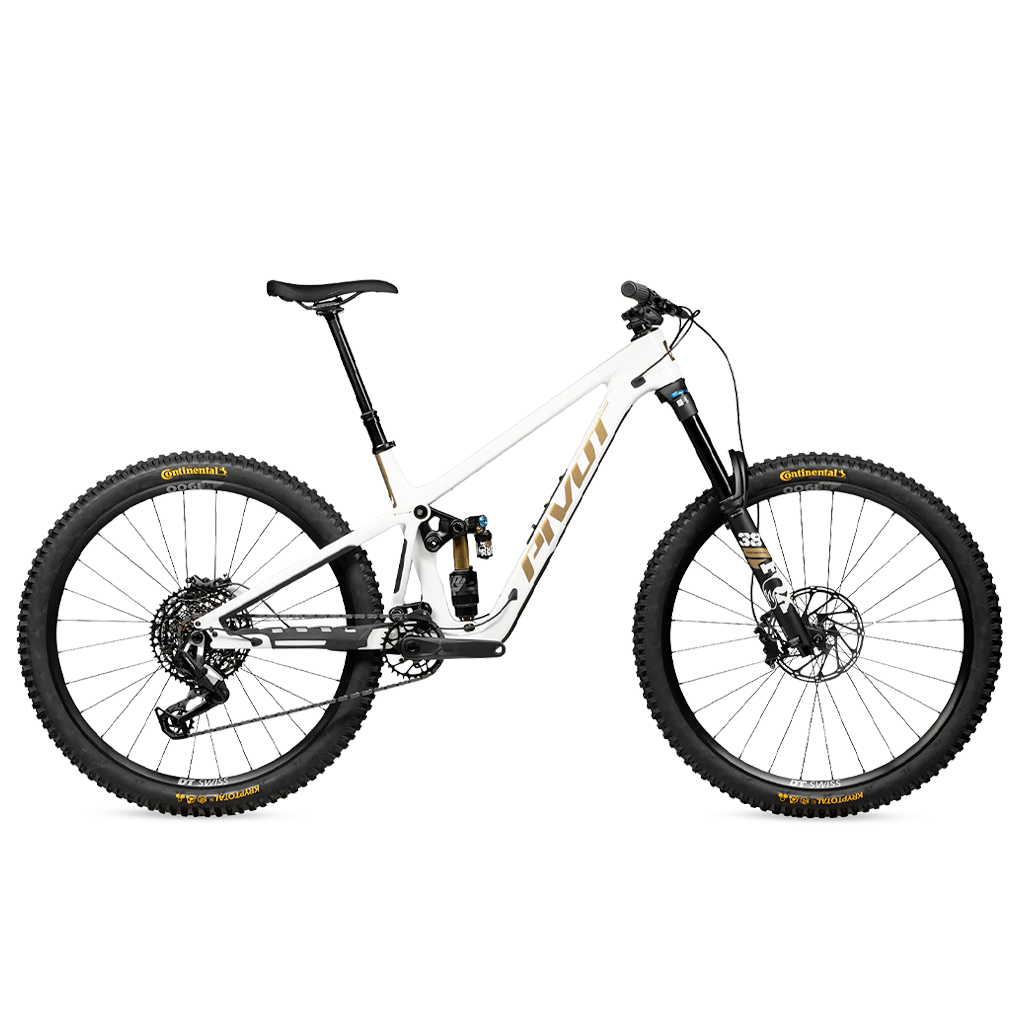 Bike Pivot Firebird Ride Eagle 70/90 Air - White Gold - Genetik Sport