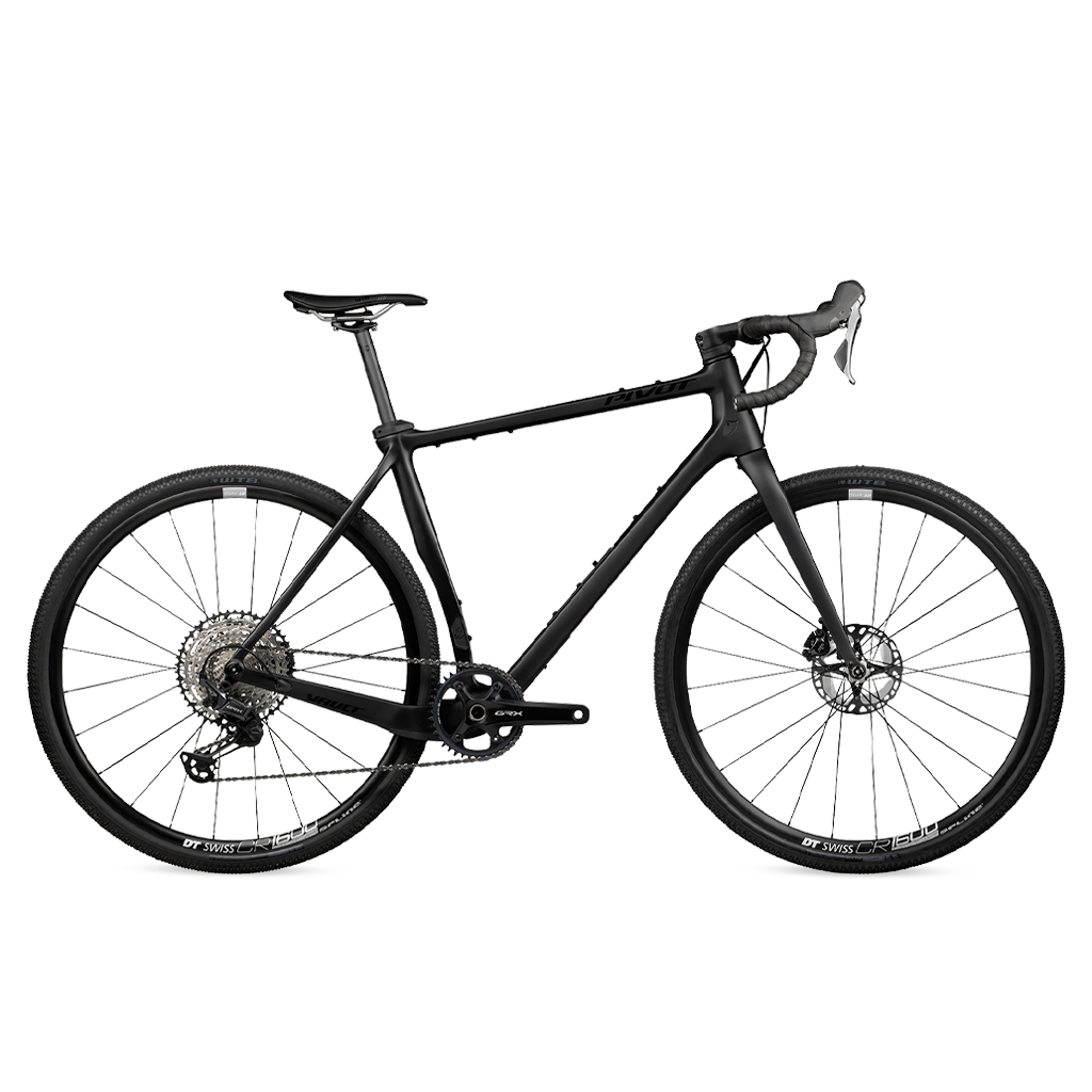 Bike Pivot Vault Ride GRX 12 Spd - Stealth Black - Genetik Sport