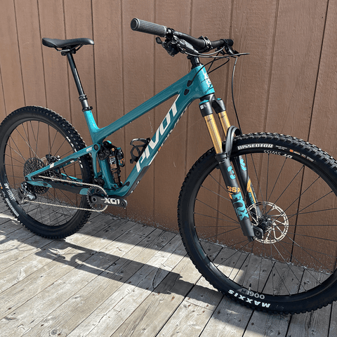Demo Bike Pivot Trail 429 Ride Like A Pro - Willow Green - Genetik Sport
