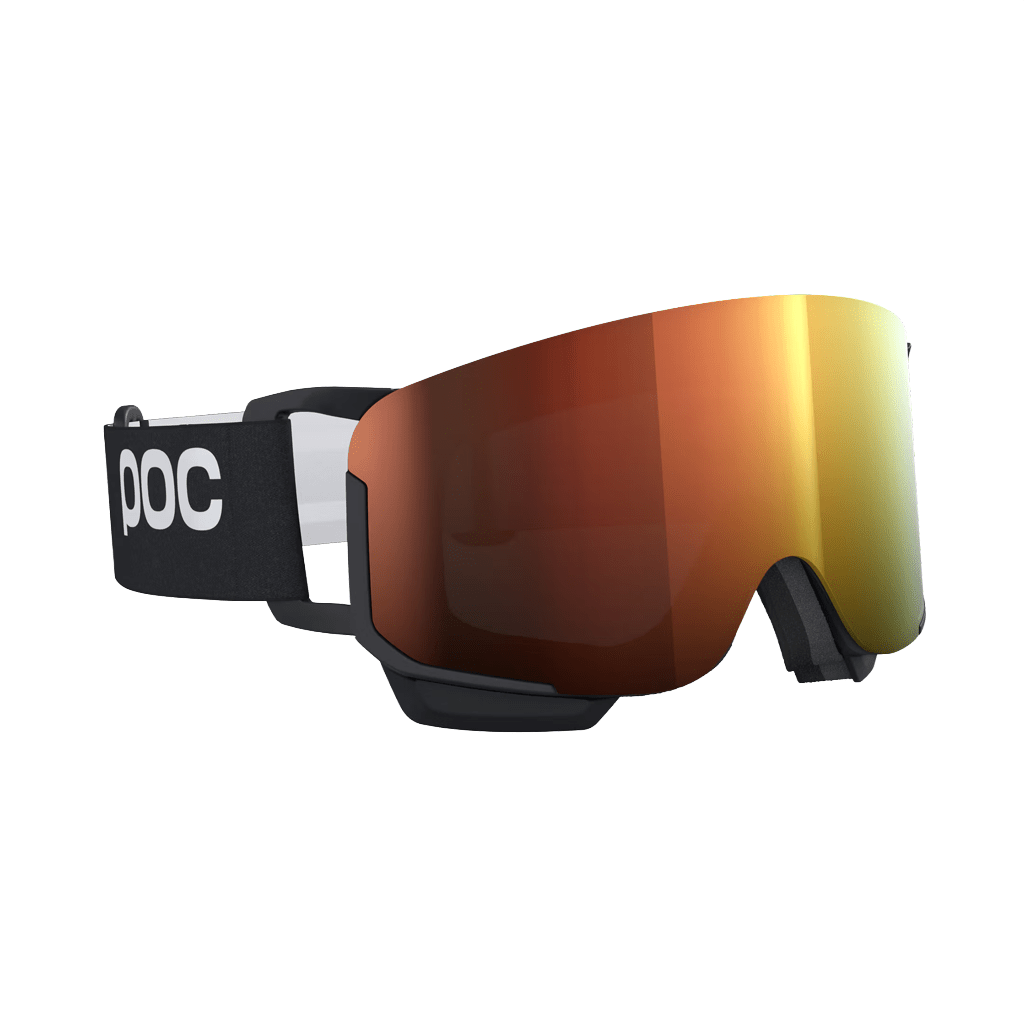 Goggles POC Nexal Mid - Uranium Black/Partly Sunny Orange - Genetik Sport