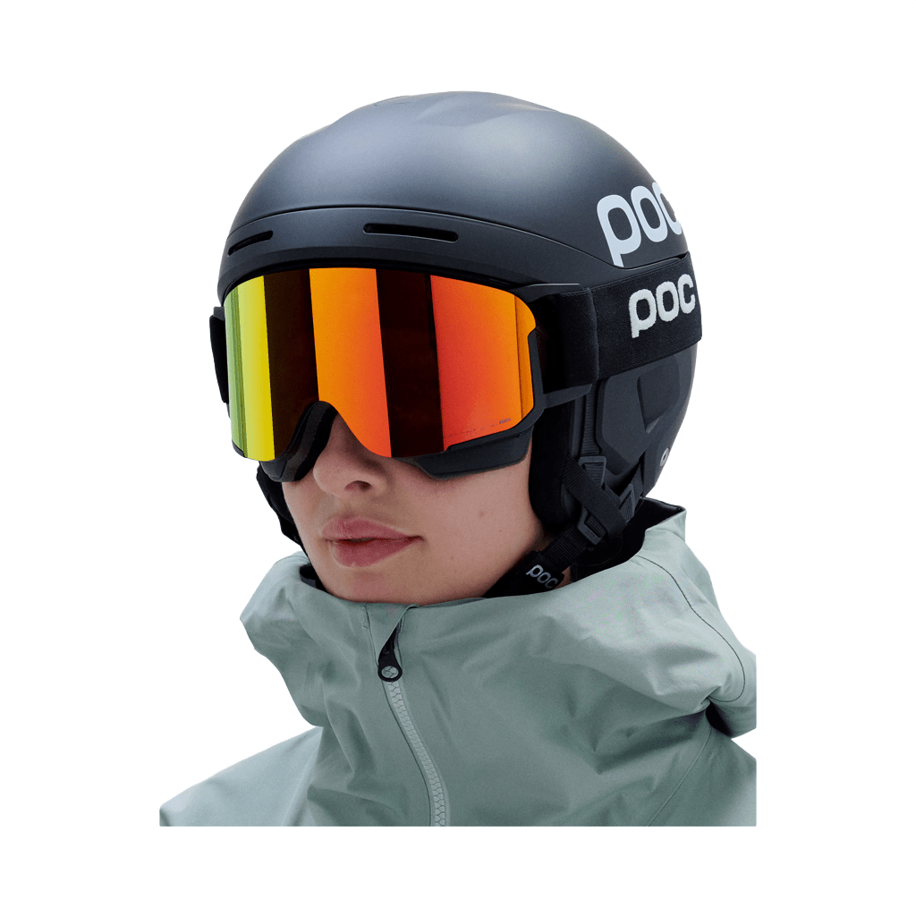 Goggles POC Nexal Mid - Uranium Black/Partly Sunny Orange - Genetik Sport