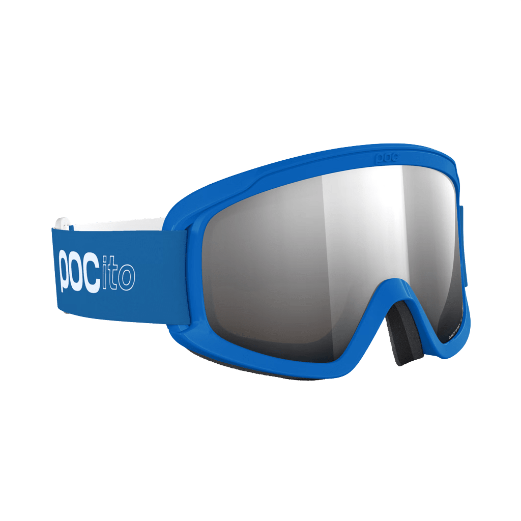 Goggles POC Youth POCito Opsin - Fluorescent Blue/Partly Sunny Silver - Genetik Sport