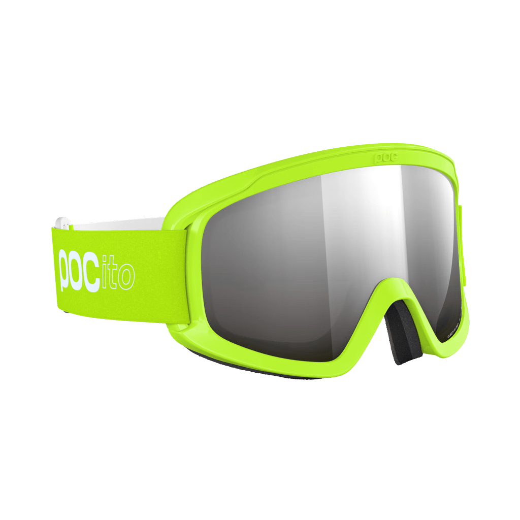 Goggles POC Youth POCito Opsin - Fluorescent Yellow/Green/Partly Sunny Silver - Genetik Sport