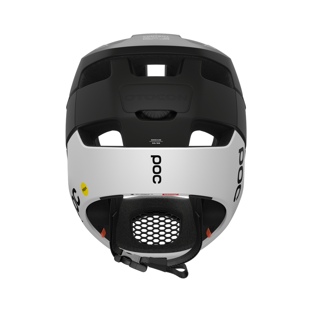 Helmet POC Otocon Race MIPS - Uranium Black/Hydrogen White Matte - Genetik Sport