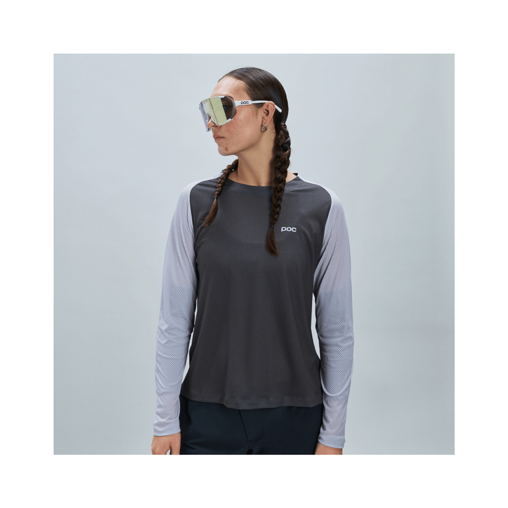 Jersey POC Womens Motion Air LS - Granite Grey - Genetik Sport