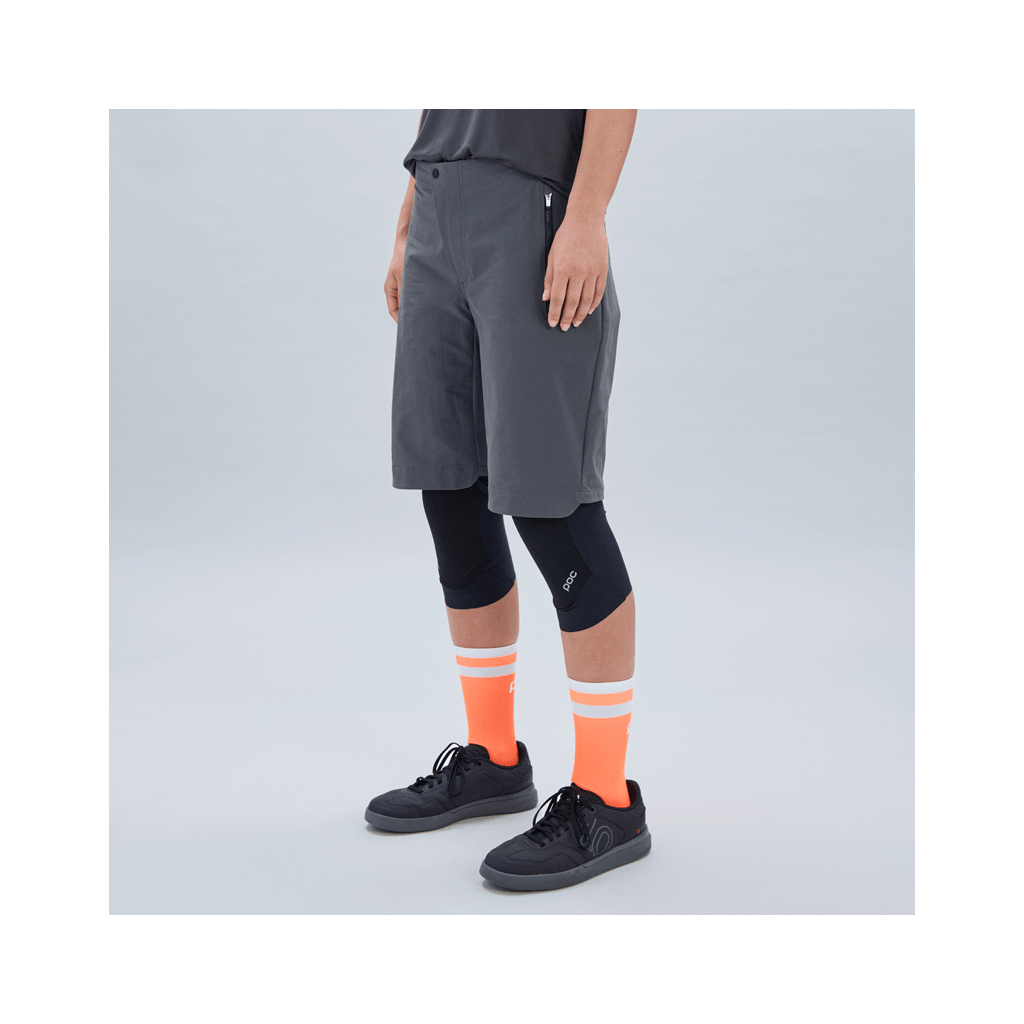 Shorts POC Womens Essential Enduro - Sylvanite Grey - Genetik Sport