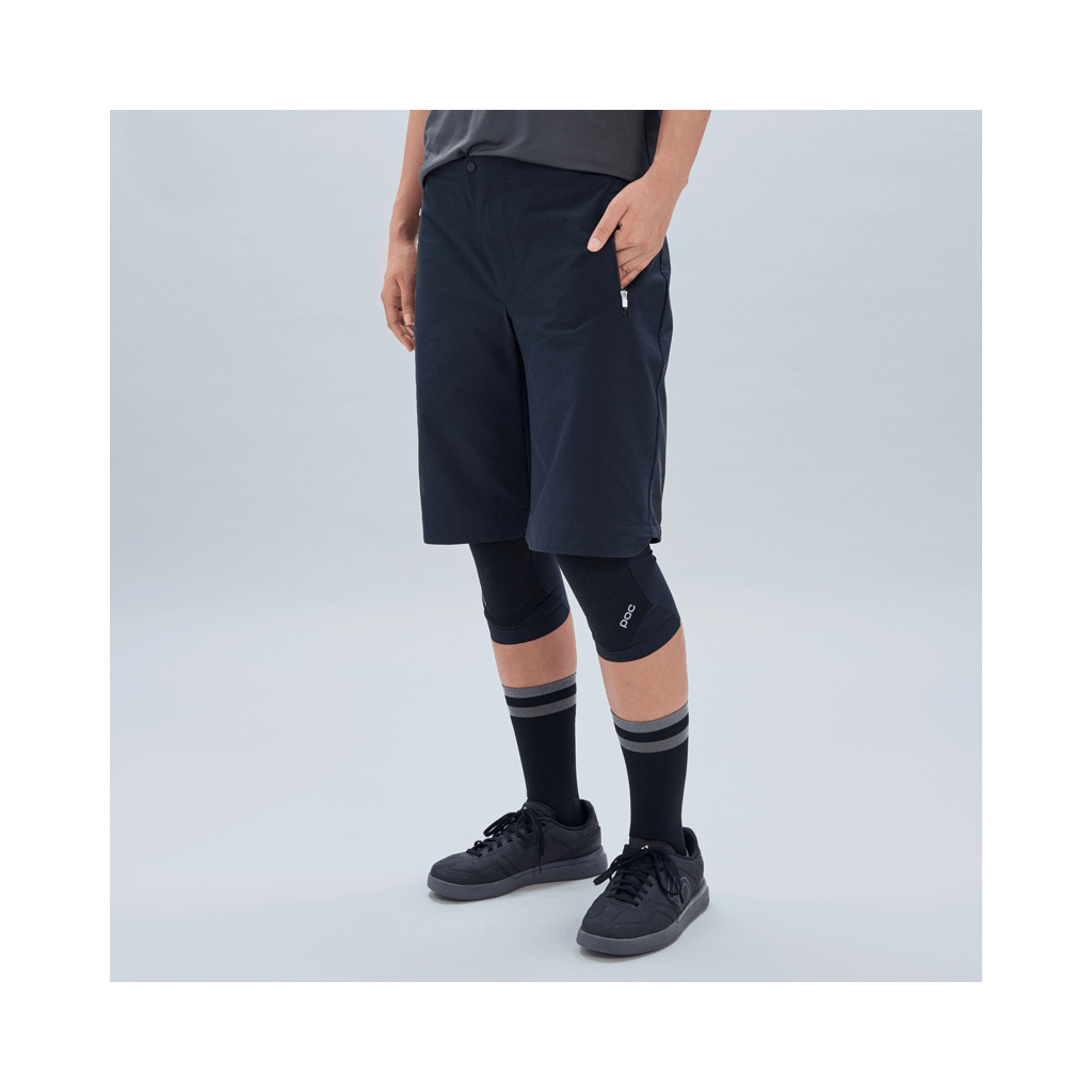 Shorts POC Womens Essential Enduro - Uranium Black - Genetik Sport