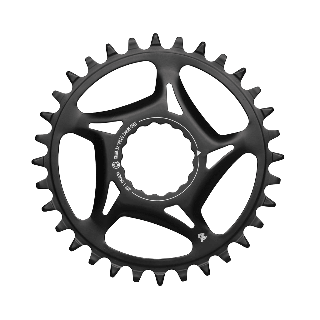 Chainring Race Face Steel Cinch Direct Mount 30T Shimano 12sp - Black - Genetik Sport