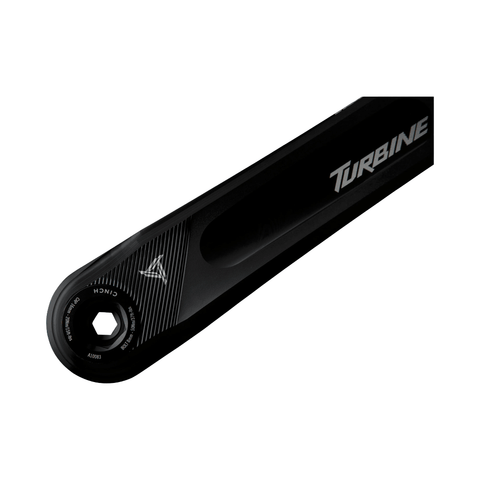 Crankset Race Face Turbine 170mm Length 136mm Spindle - Black - Genetik Sport