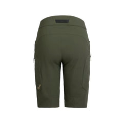 Shorts Rapha Womens Trail - Dark Green/Tan - Genetik Sport