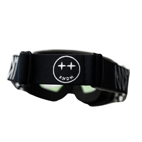 MTB Goggles RNDM Outline - Black & White - Genetik Sport