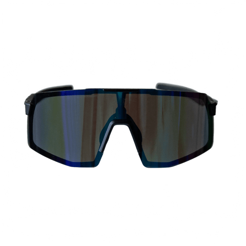 Sunglasses RNDM Flow Black - Clear + Blue Lens - Genetik Sport