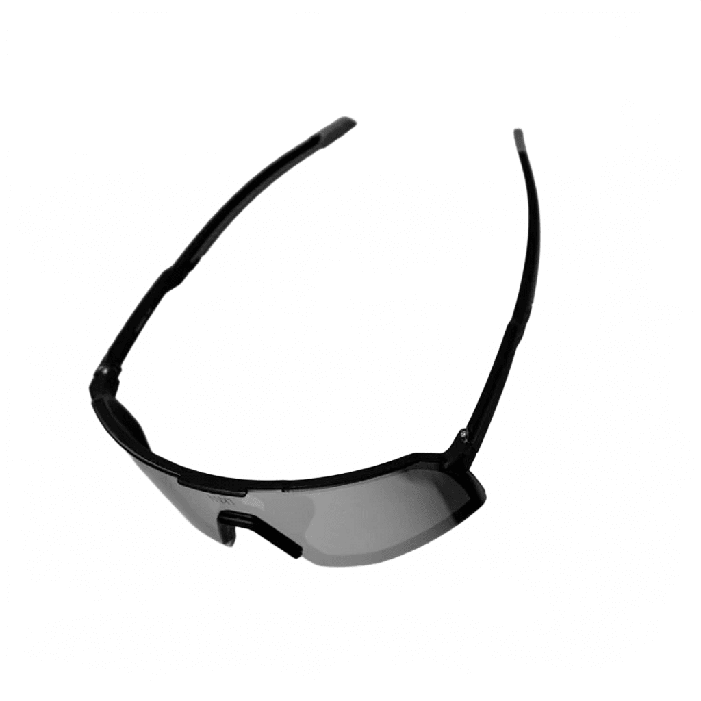 Sunglasses RNDM Flow Black - Clear + Blue Lens - Genetik Sport
