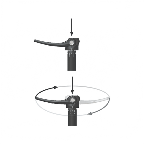 Front Thru Axle RockShox Maxle Ultimate 15x100mm Length 146mm - Genetik Sport