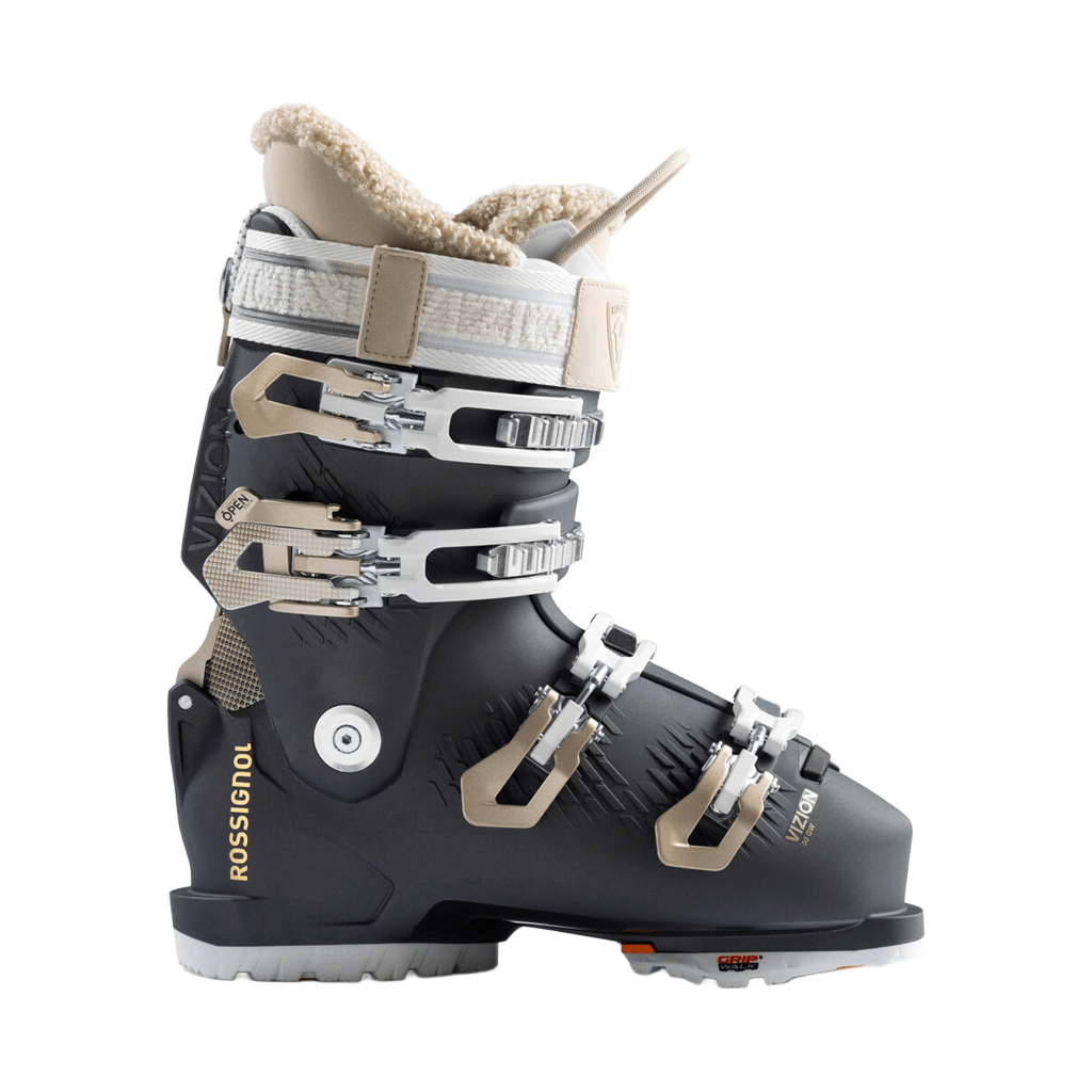 Ski Boots Rossignol Womens Vizion 4B 90 Pro GW - Sable - Genetik Sport