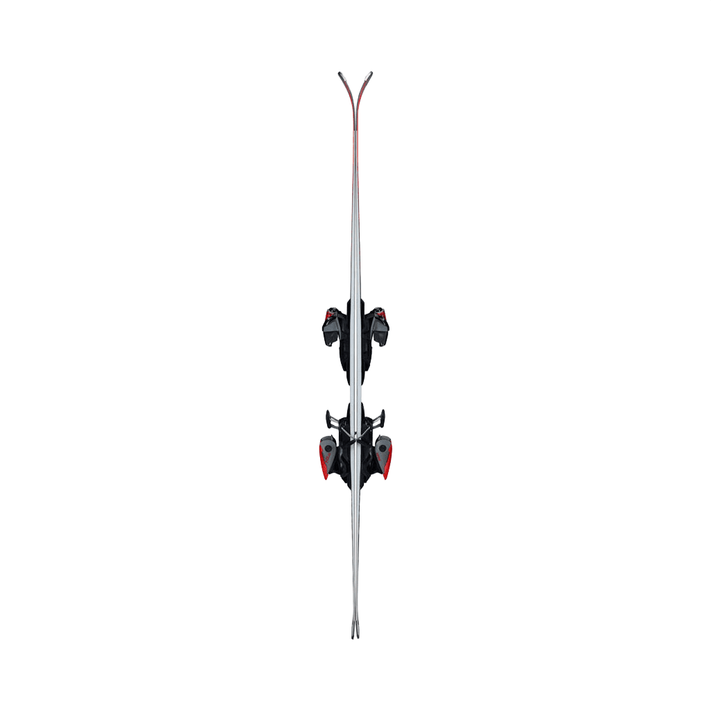 Skis Rossignol Hero Carve TI + NX 12 Konect GW B80 Silver Red - Genetik Sport