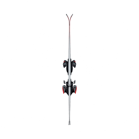 Skis Rossignol Hero Carve TI + NX 12 Konect GW B80 Silver Red - Genetik Sport