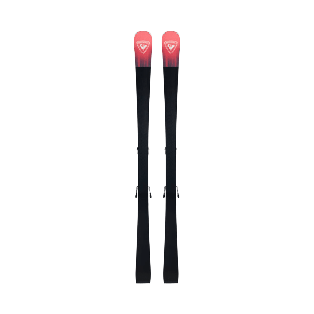 Skis Rossignol Hero Carve TI + NX 12 Konect GW B80 Silver Red - Genetik Sport
