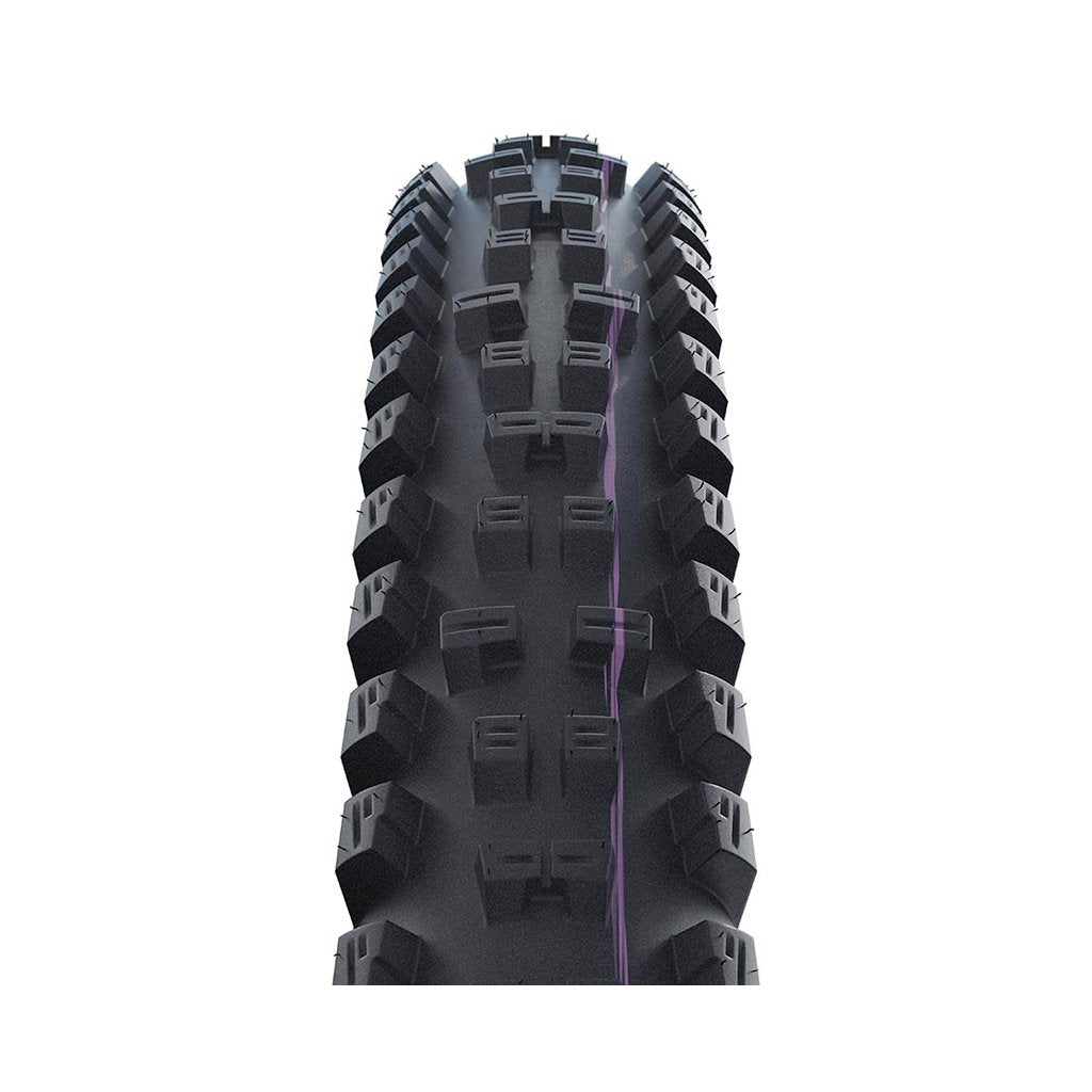 Tire Schwalbe Tacky Chan 29"x2.40 Folding Clincher Addix Ultrasoft Super Trail TL Easy 67TPI Black - Genetik Sport