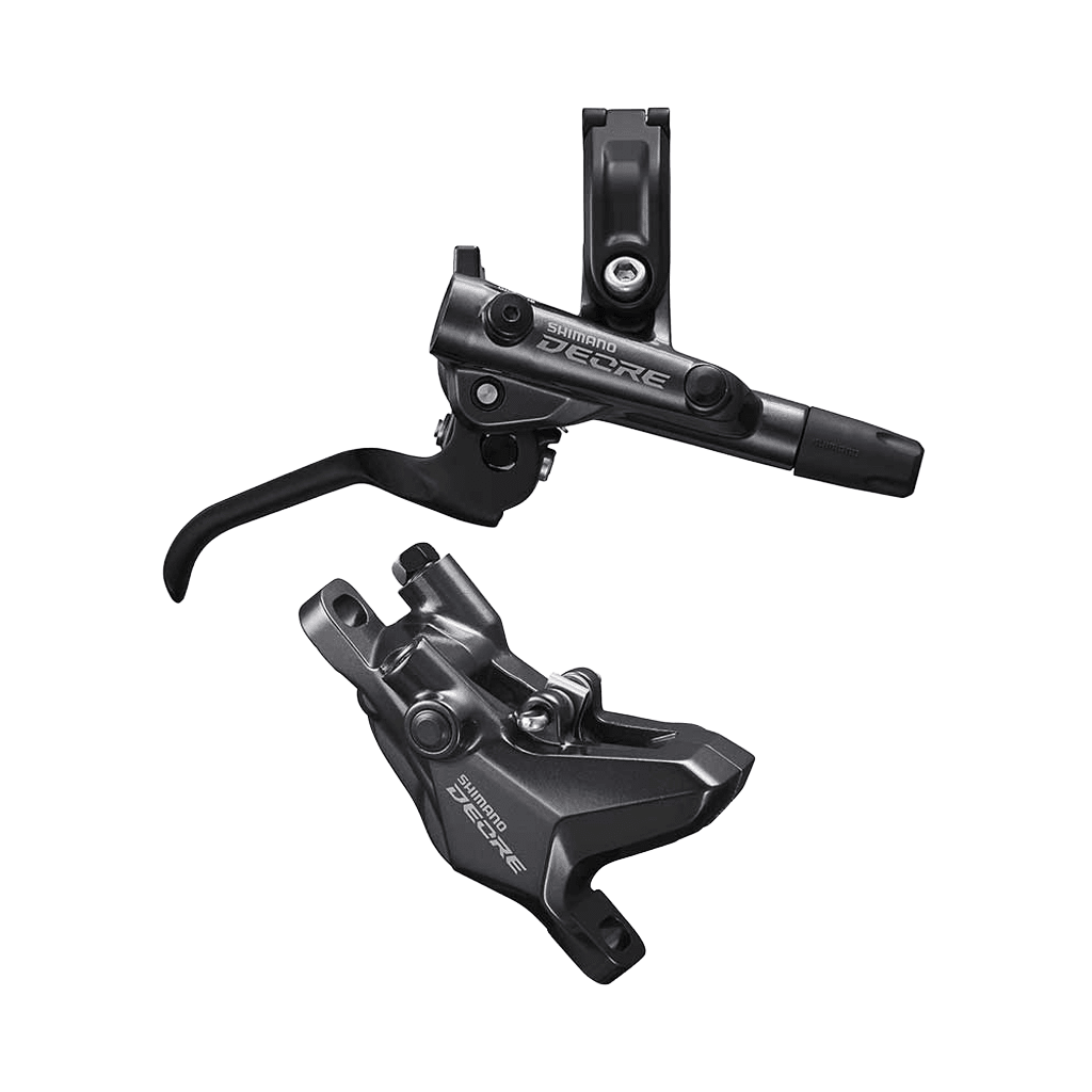 Disc Brake Set Shimano Deore BL - M6100(R) BR - M6100(R) W/ Metal Pads - Genetik Sport