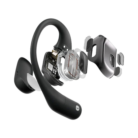 Headphones Shokz OpenFit - Black - Genetik Sport