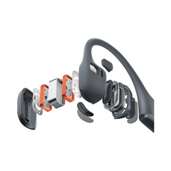 Headphones Shokz OpenRun Pro 2 - Black - Genetik Sport