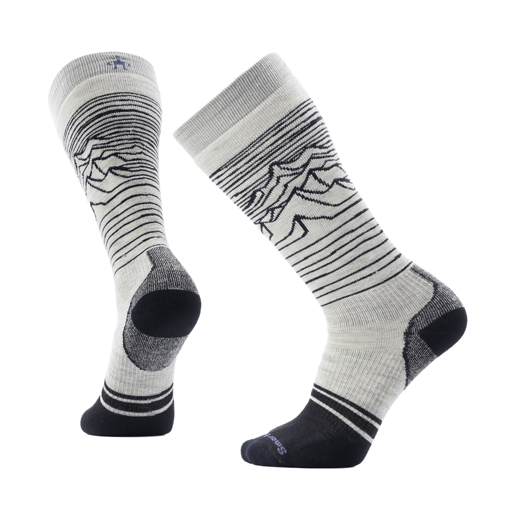 Socks Smartwool Snowboard Full Cushion Iguchi OTC - Ash - Genetik Sport