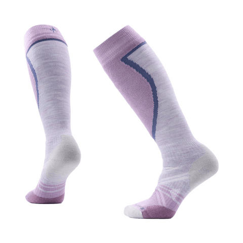 Socks Smartwool Womens Ski Full Cushion OTC - Purple - Genetik Sport