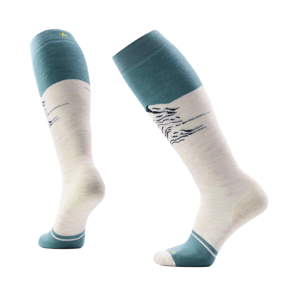 Socks Smartwool Womens Snowboard Targeted Cushion Valley Sunset OTC - Moonbeam - Genetik Sport