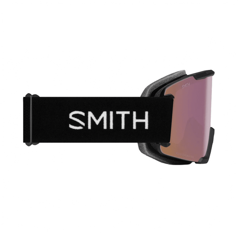 Goggles Smith Squad Black - ChromaPop Everyday Rose Gold Mirror - Genetik Sport