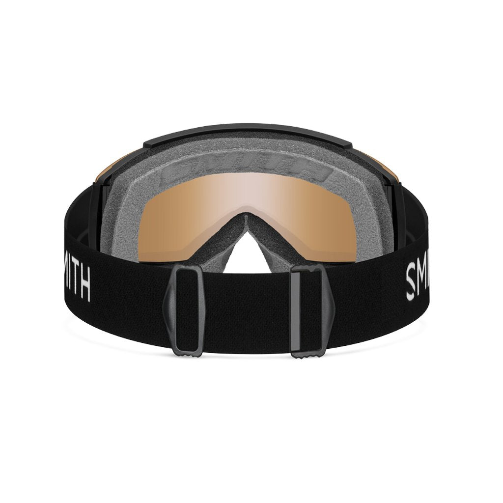 Goggles Smith Squad Black - ChromaPop Pro Photochromic Blue Mirror - Genetik Sport