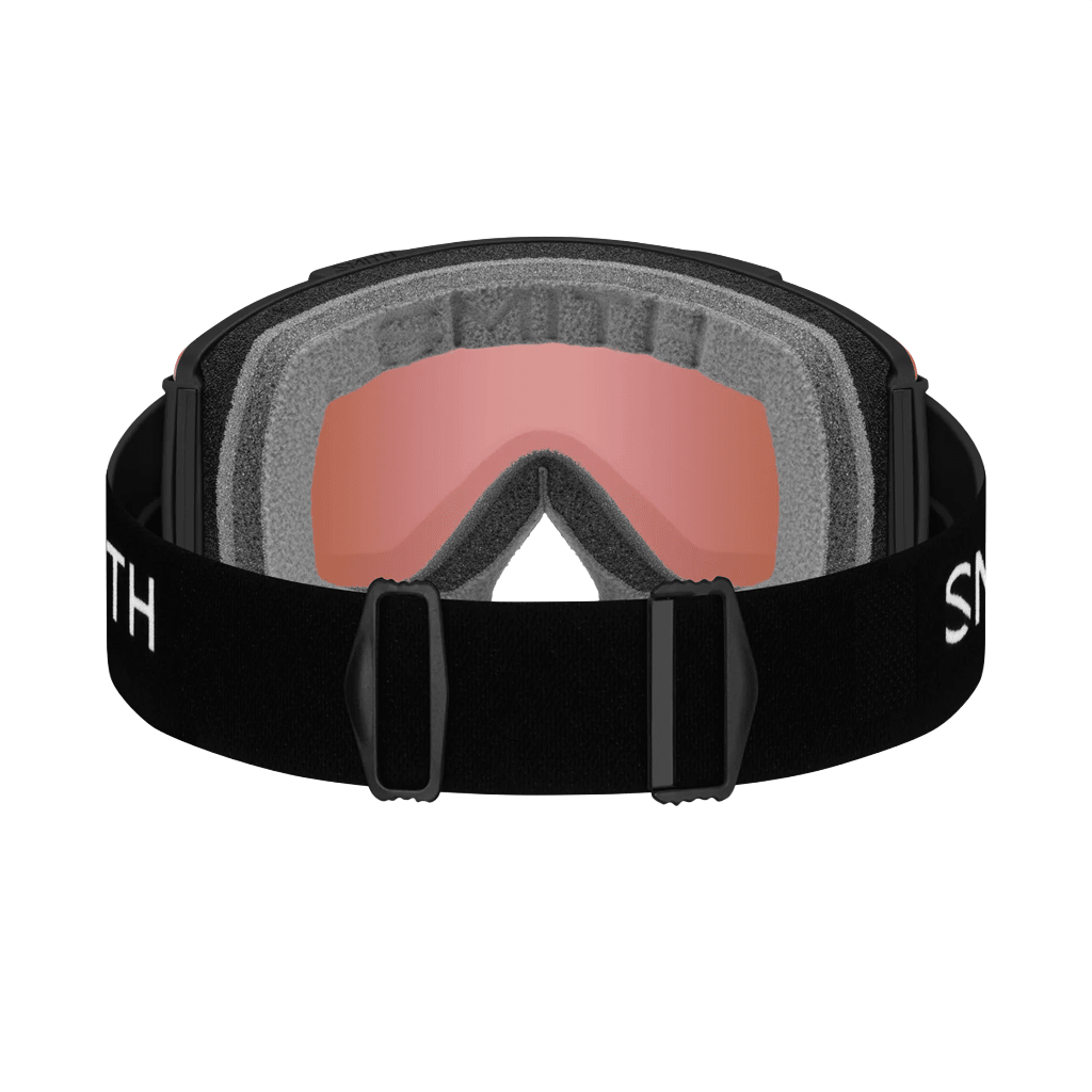 Goggles Smith Stash XL Black - ChromaPop Everyday Rose Gold Mirror - Genetik Sport
