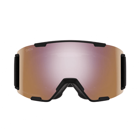 Goggles Smith Stash XL Black - ChromaPop Everyday Rose Gold Mirror - Genetik Sport