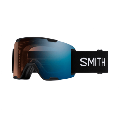 Goggles Smith Stash XL Black - ChromaPop Pro Photochromic Blue Mirror - Genetik Sport