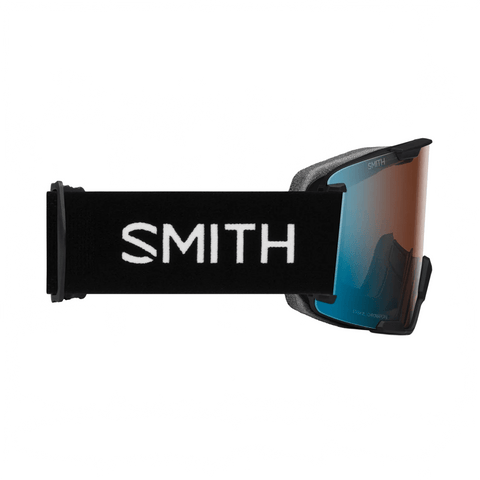 Goggles Smith Stash XL Black - ChromaPop Pro Photochromic Blue Mirror - Genetik Sport