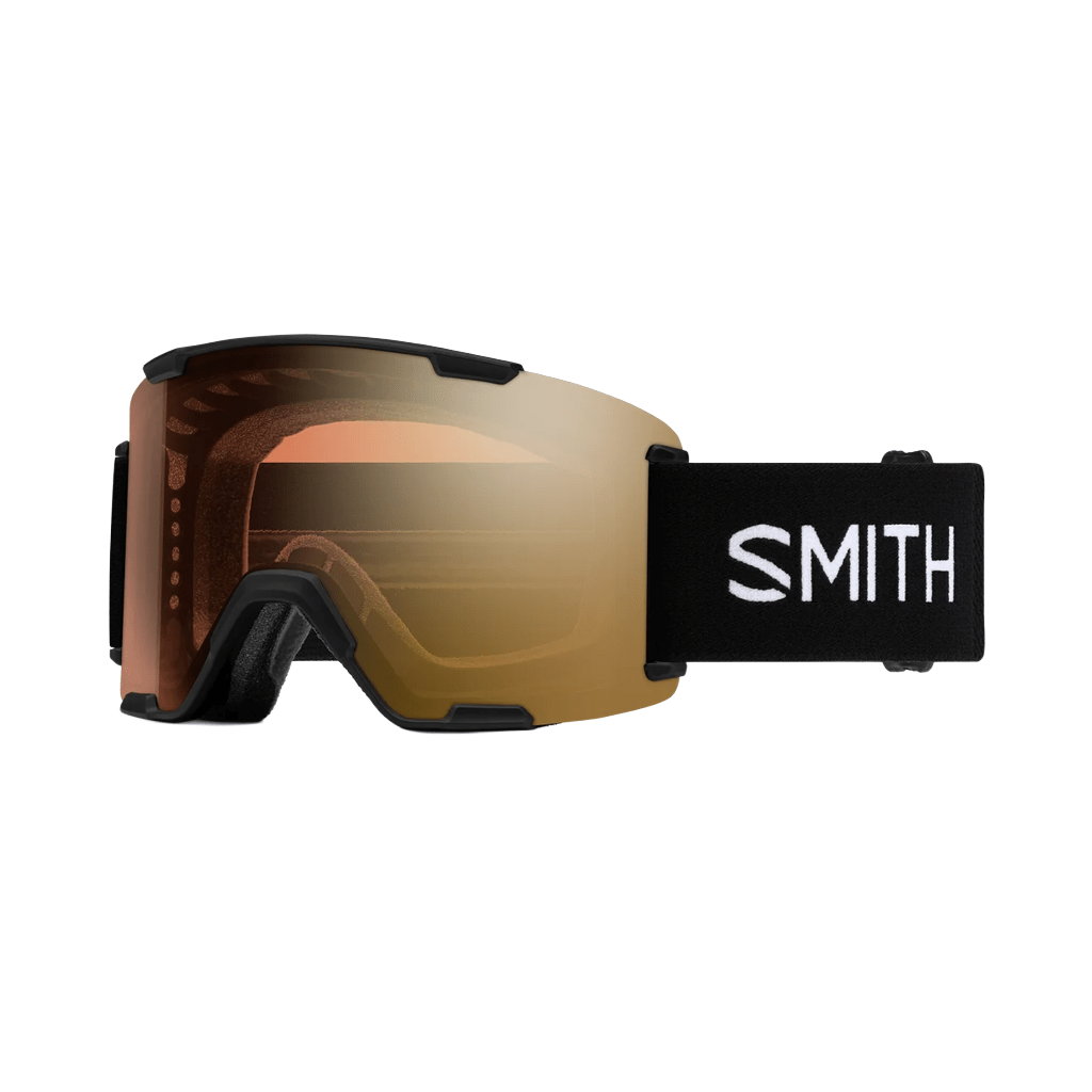 Goggles Smith Stash XL Black - ChromaPop Pro Photochromic Gold Mirror - Genetik Sport