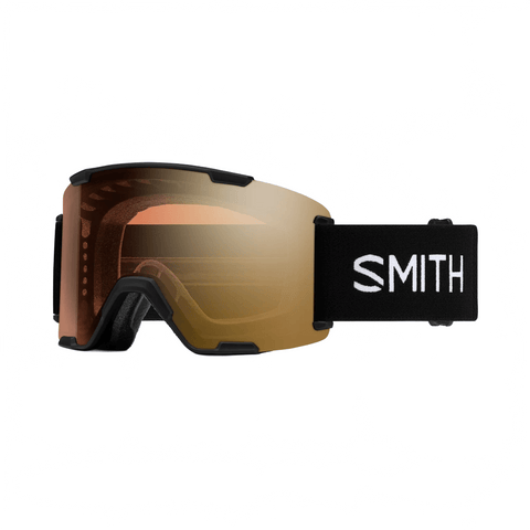 Goggles Smith Stash XL Black - ChromaPop Pro Photochromic Gold Mirror - Genetik Sport