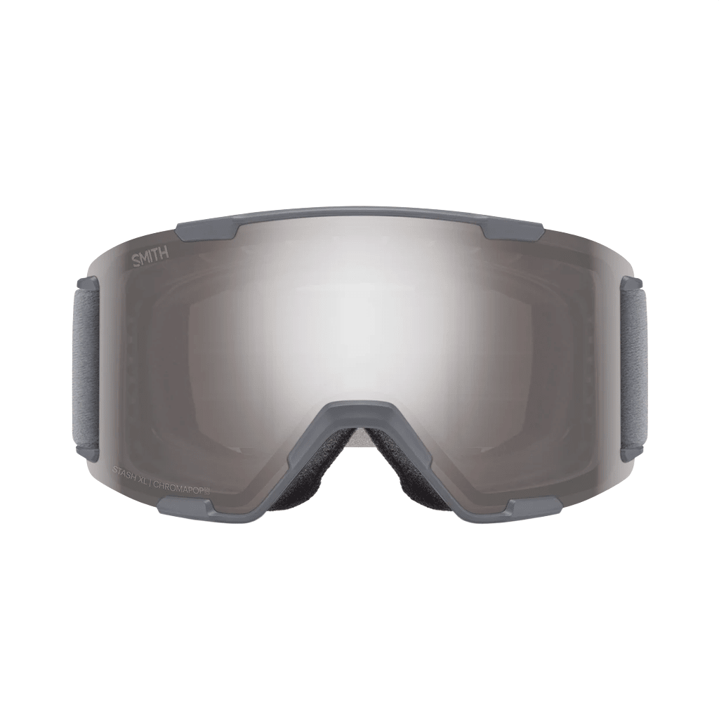 Goggles Smith Stash XL Cirrus Grey - ChromaPop Sun Platinum Mirror - Genetik Sport