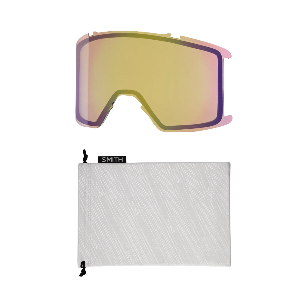 Goggles Smith Stash XL Orange Sunrise - ChromaPop Everyday Red Mirror - Genetik Sport