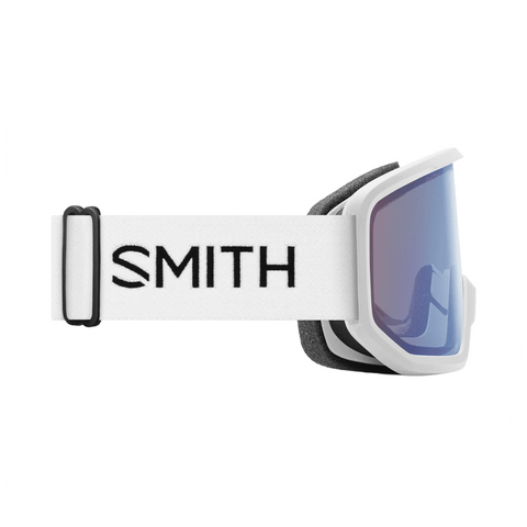 Goggles Smith Transfer White - Blue Sensor Mirror - Genetik Sport