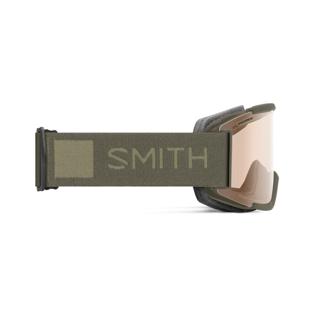 MTB Goggles Smith Squad Forest - ChromaPop Amber Low Light & Clear - Genetik Sport