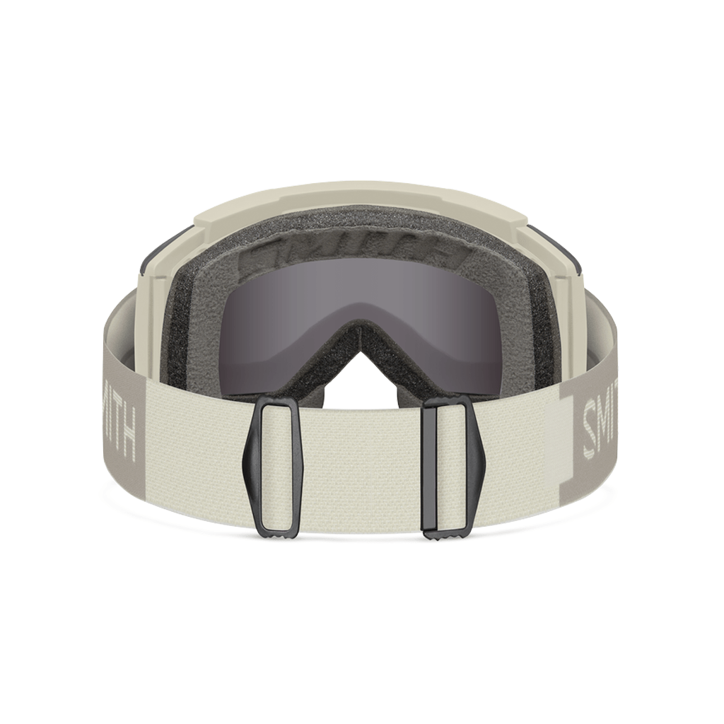 MTB Goggles Smith Squad XL - Chalk - ChromaPop Sun Black & Clear - Genetik Sport