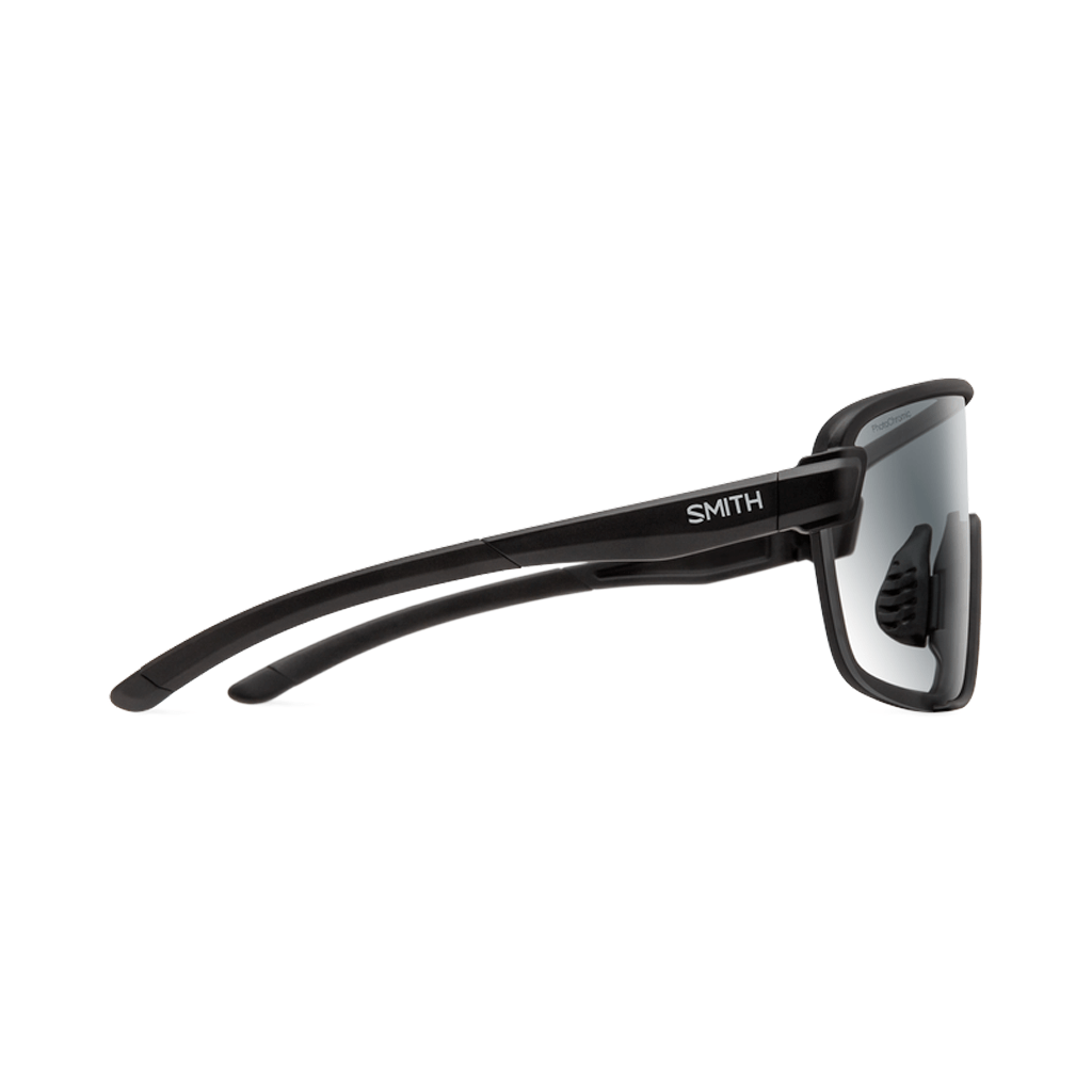 Sunglasses Smith Bobcat Matte Black - ChromaPop Photochromic Clear To Gray / Clear - Genetik Sport
