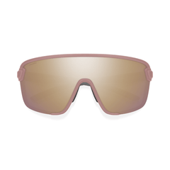 Sunglasses Smith Bobcat Matte Chalk Rose - ChromaPop Rose Gold Mirror / Clear - Genetik Sport