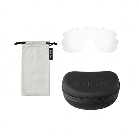 Sunglasses Smith Bobcat Matte Chalk Rose - ChromaPop Rose Gold Mirror / Clear - Genetik Sport